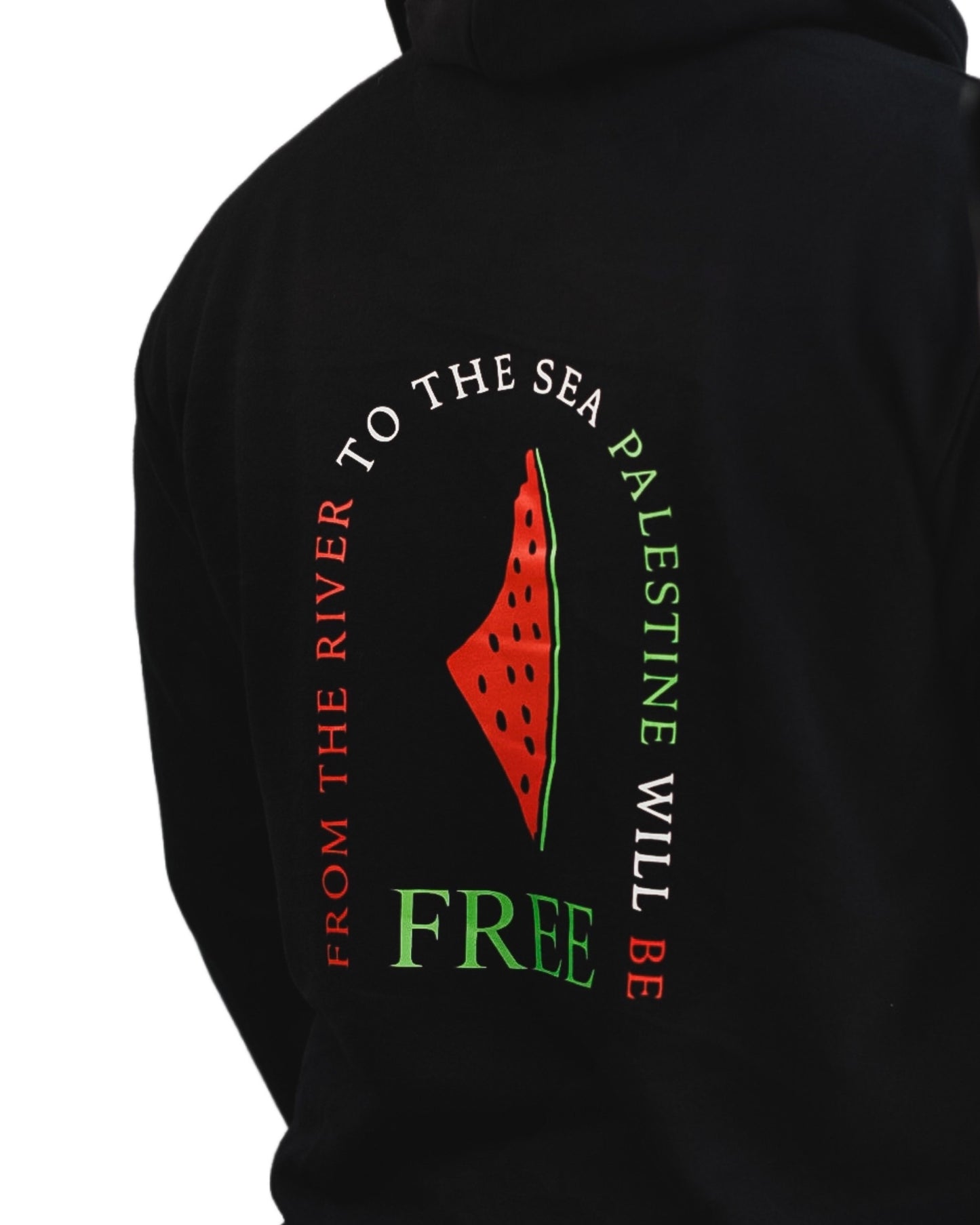 فلسطين/ From the River to the Sea Hoodie (Watermelon)