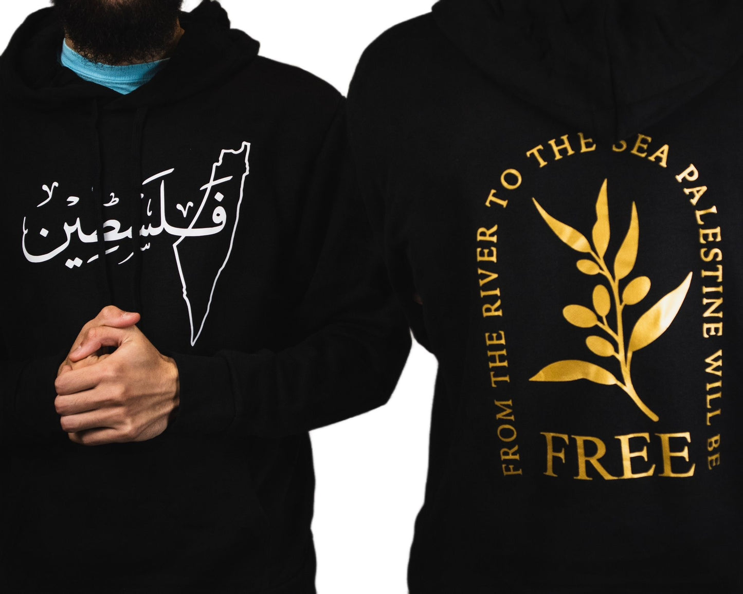 فلسطين/ From the River to the Sea Hoodie (Olive Tree)