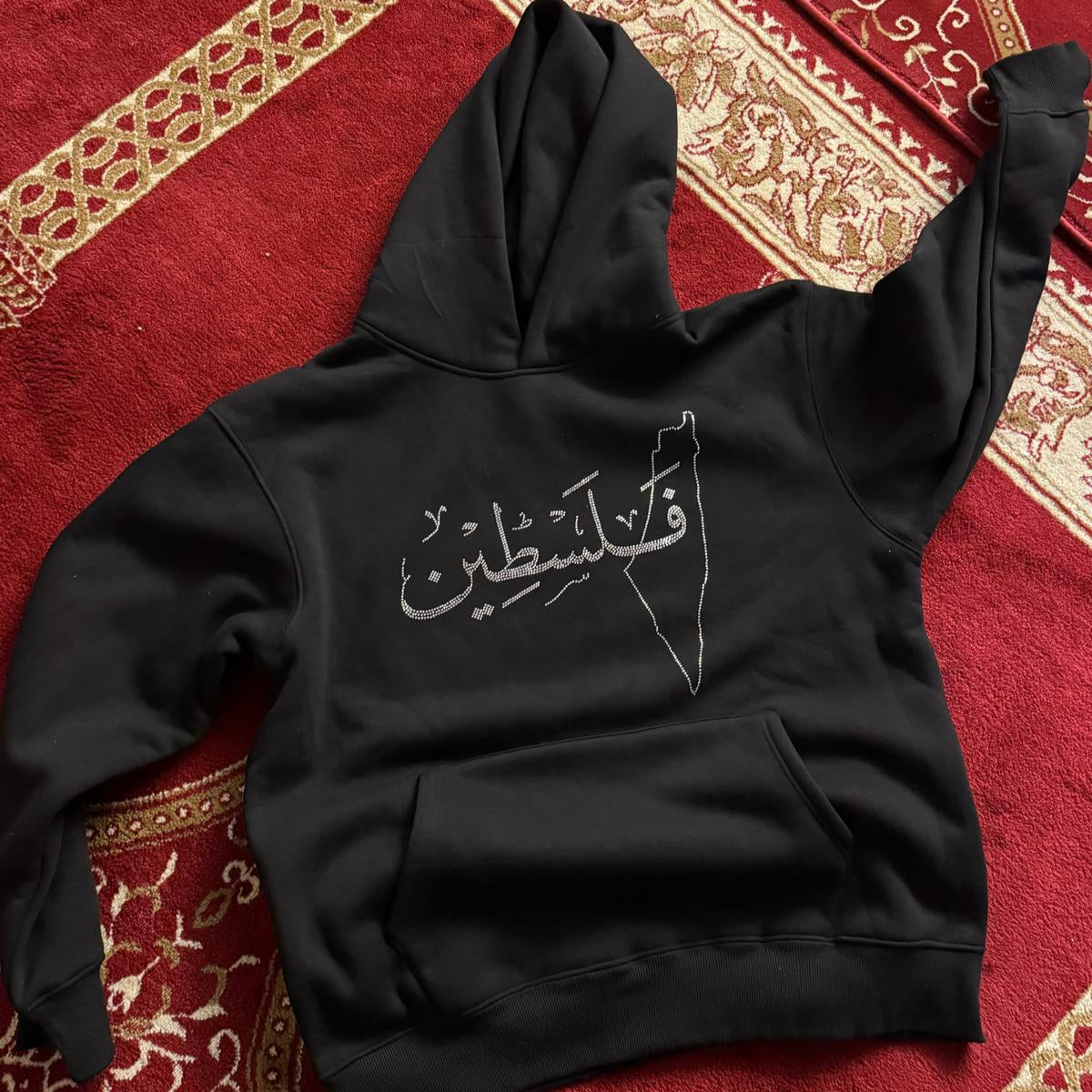 فلسطين (Falastine) Rhinestone Hoodie
